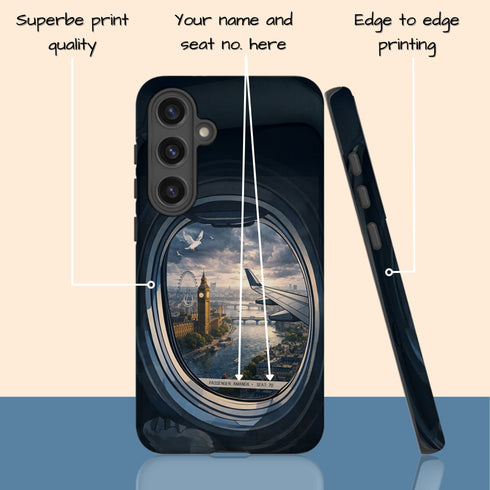 Personalized Iconic Window Seat Galaxy Case