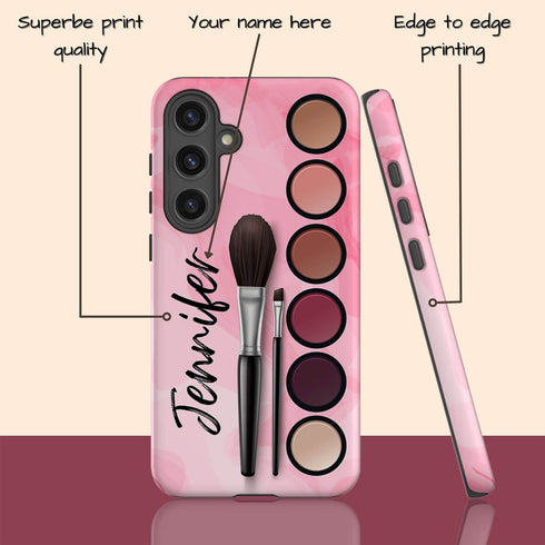 Personalized Glamorous Makeup Kit Galaxy Case