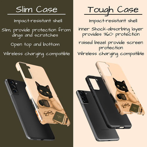 Personalized Do Not Disturb Cat Galaxy Case
