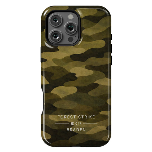 Personalized Classic Tactical Camo iPhone Case