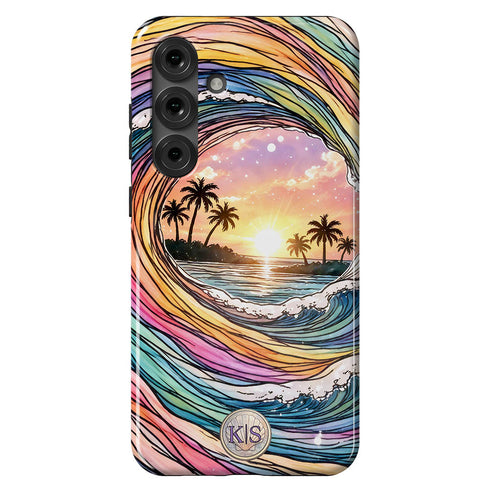 Personalized Ocean Flow Galaxy Case