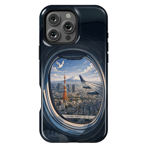 Personalized Iconic Window Seat iPhone Case