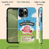 Personalized Emotional Support Ice Cream Pint iPhone Case