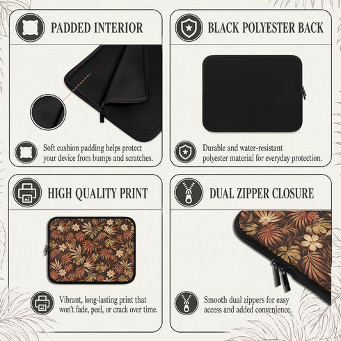 Personalized Wild Canopy Laptop Sleeve