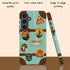 Personalized Vintage Suitcase Sticker Galaxy Case