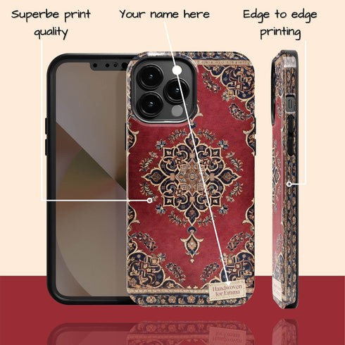 Personalized Traditional Persian Carpet iPhone Case