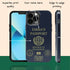 Personalized Classic Passport Cover iPhone Case