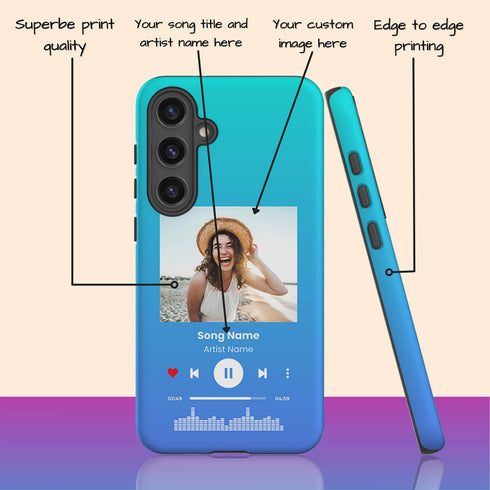 Personalized Music Player Galaxy Case