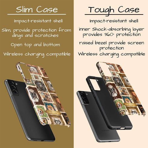 Personalized Dog Gallery Galaxy Case