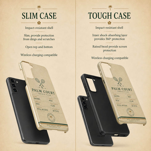 Personalized Tennis Club Galaxy Case