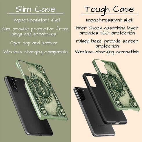 Personalized Classic 100 Dollar Note Galaxy Case