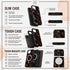 Personalized Smoky Tortoise Vertical Initials iPhone Case