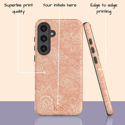 Personalized Resort Paisley Galaxy Case