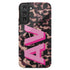 Custom 3D Initials Dark Tort Galaxy Case