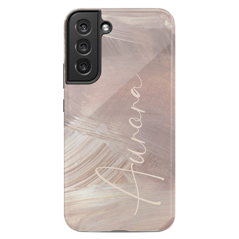 Acrylic Paint Custom Signature Personalized Name Galaxy Case
