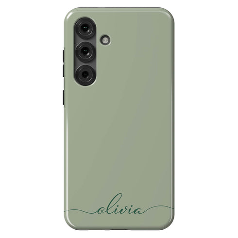 Custom Name Fresh Calligraphy Galaxy Case - Horizontal
