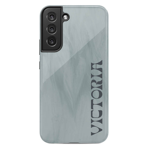 Neutral Earth Tones Custom Name Galaxy Case