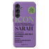 Personalized Iconic Pop Glam Magazine Cover Galaxy Case