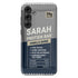 Personalized Gym Rat Protein Power Bar Galaxy Case