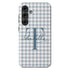Custom Gingham Name & Initials Galaxy Case