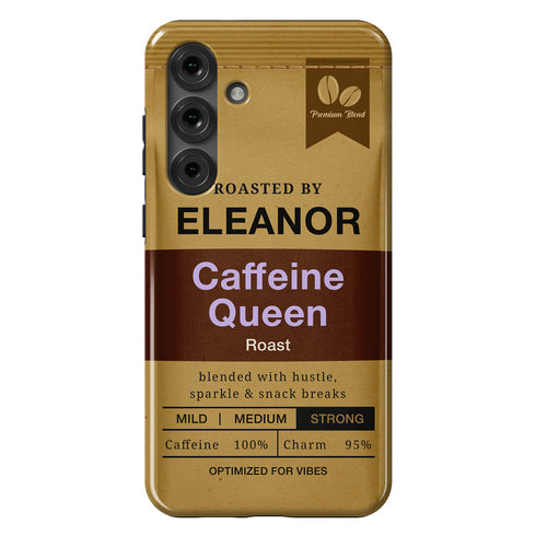 Personalized Morning Fuel Coffee Bean Bag Galaxy Case