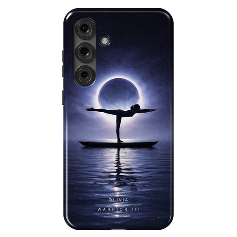 Personalized Calm Celestial Yoga Galaxy Case