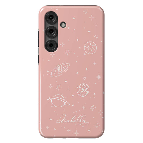 Personalized Pastel Universe Colors Galaxy Case