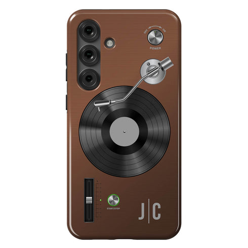 Personalized Classic Vinyl Record Player Galaxy Case