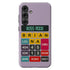 Personalized Retro Calculator Galaxy Case