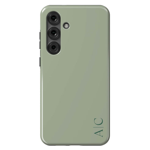 Custom Initials Fresh Aesthetic Galaxy Case - Vertical