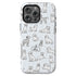 Personalized Dog Doodle Tag iPhone Case