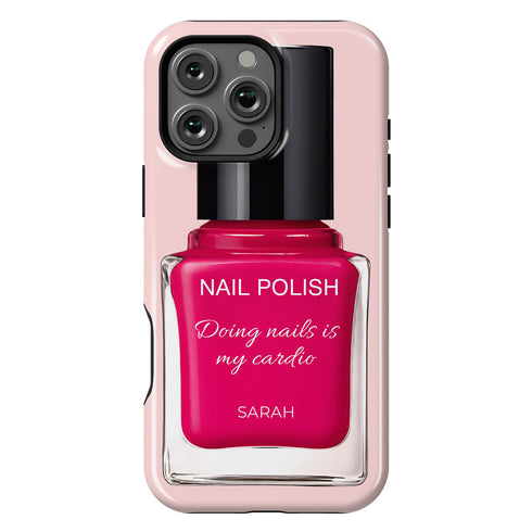 Personalized Glossy Nail Polish iPhone Case