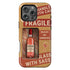 Personalized Fragile Wine Bottle iPhone Case