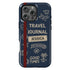 Personalized Classic Travel Journal iPhone Case