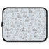 Personalized Cat Doodle Tag Laptop Sleeve