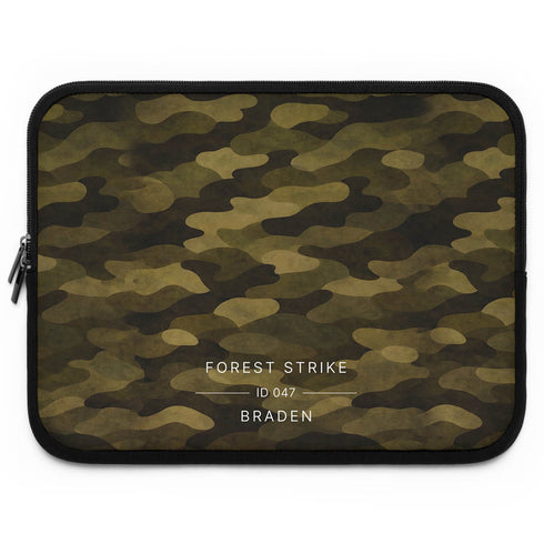 Personalized Tactical Camo Laptop Sleeve