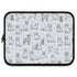 Personalized Dog Doodle Tag Laptop Sleeve