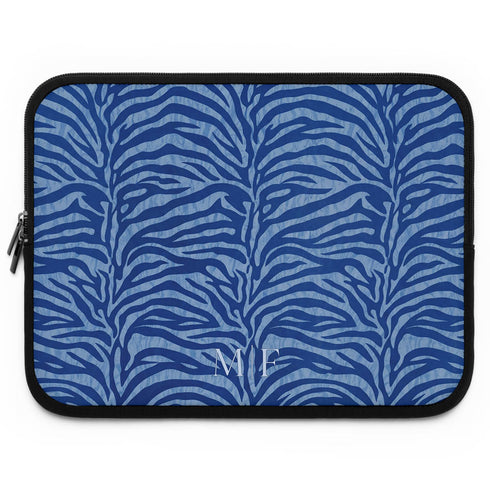 Personalized Urban Zebra Laptop Sleeve