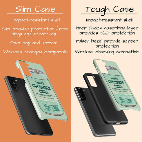 Personalized Fizz Seltzer Squad Galaxy Case