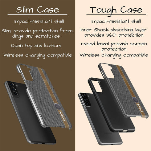 Personalized Cotton Fabric Denim Galaxy Case