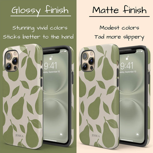 Personalized Pear Grove iPhone Case
