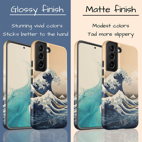 Custom The Great Wave off Kanagawa Galaxy Case