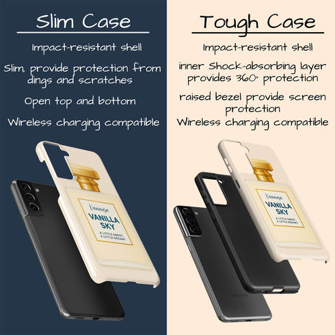 Personalized Essence Perfume Bottle Galaxy Case