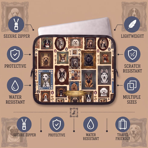Personalized Dog Gallery Laptop Sleeve