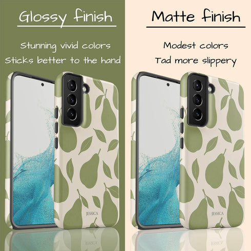 Personalized Pear Grove Galaxy Case