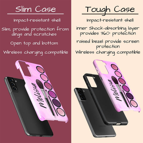 Personalized Glamorous Makeup Kit Galaxy Case