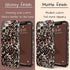 Custom Monogram Initials Fierce Leopard iPhone Case