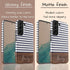 Custom Name Rustic Wood Stripes Galaxy Case