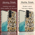 Personalized Luxe Inked Leopard Galaxy Case