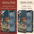 Personalized Cranes of Fuji iPhone Case